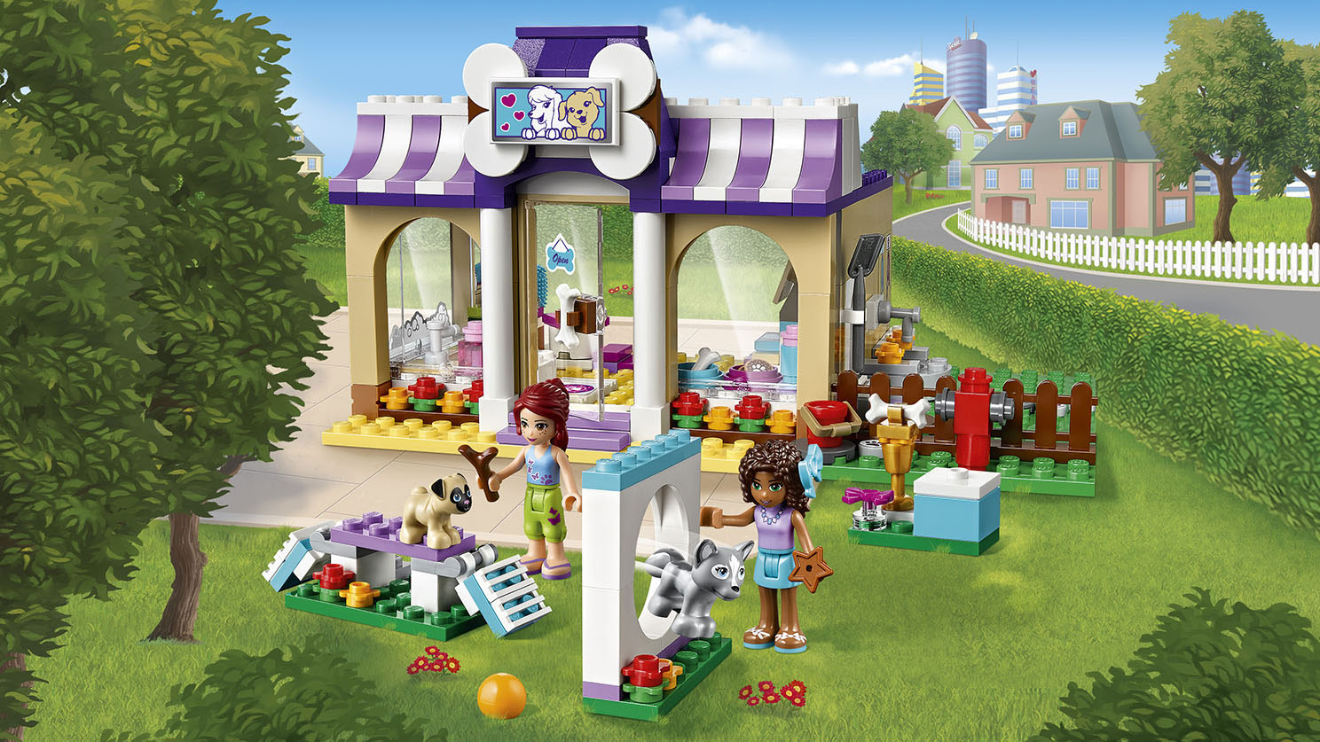 Lego Friends. Детский сад для щенков  